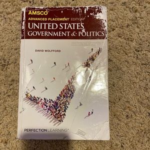 AP United States government & politics textbook